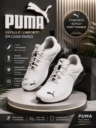 Tênis puma branco