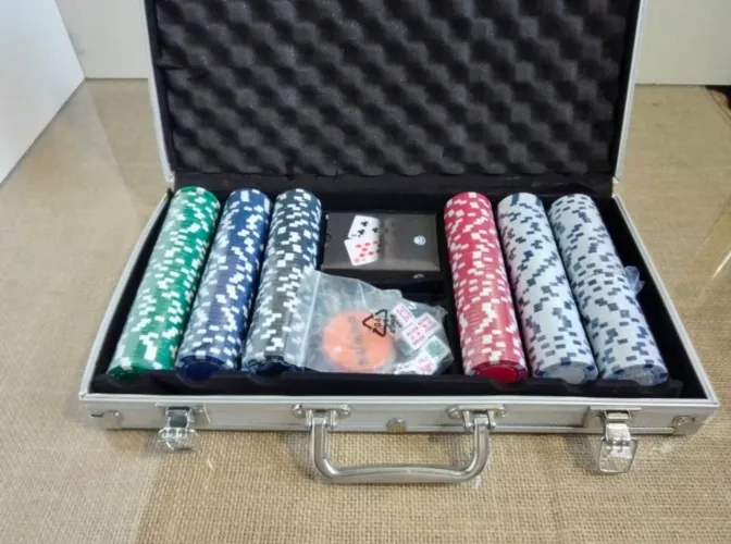 MALETA JOGO POKER