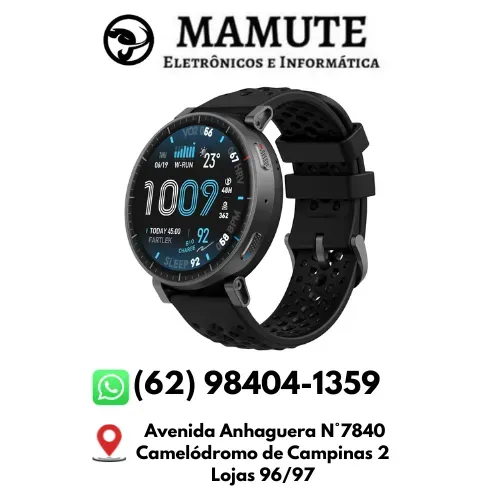 Amazfit Active Max 1.5" AMOLED Display GPS 4GB de armazenamento 170 Sport