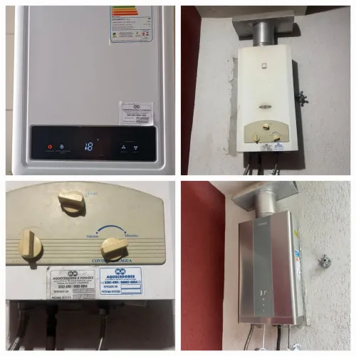 Conserto de aquecedores a gás 