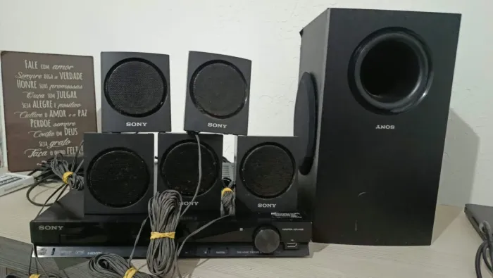 HOME THEATER SONY + Caixas - para conserto