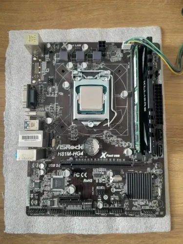 kit i3 4170 , PLACA MAE ASROCK H861M-HG4 , 16GB DDR3 COM COOLER ORIGINAL 1150