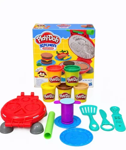 Play-Doh Festa do Hambúrguer Hasbro B5521 Completo com Caixa