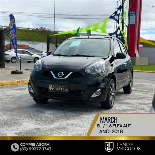 Nissan March SL 1.6 16V Flexstart 5P Aut. 2017