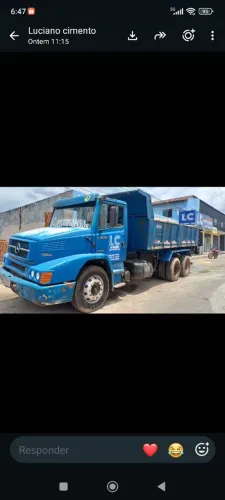 Vendo caçamba 1620 ano 2006