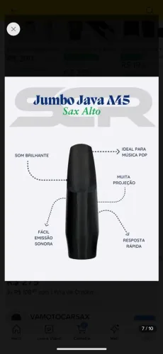 Boquilha Jumbo Java A45 3d scr