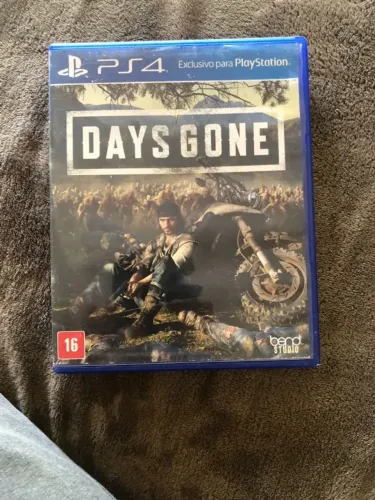 Days Gone para Playstation 4 PS4 na caixa com seus manuais. Parcelo no Cartão.