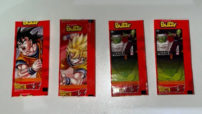 Lote Figurinhas Dragon Ball Z - Chicle De Bola Buzzy (Raras)