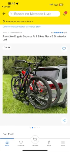 Suporte para duas Bikes