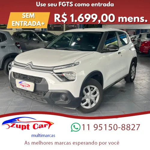 Citroen C3 Live Pack 1.0 Flex 6V 5P Mec. 2023