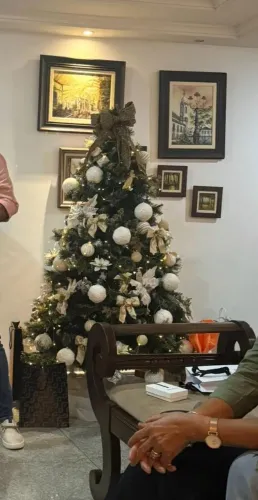 ÁRVORE NATAL ETNA (1,8m) COM ENFEITESS