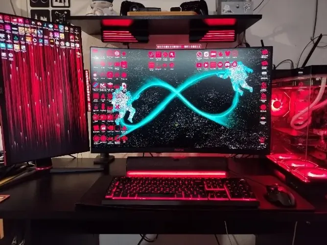 Monitor Gamer AOC Agon 32" Curvo 165Hz na Caixa Original