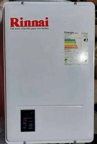 Aquecedor de água a gás Rinnai 22L