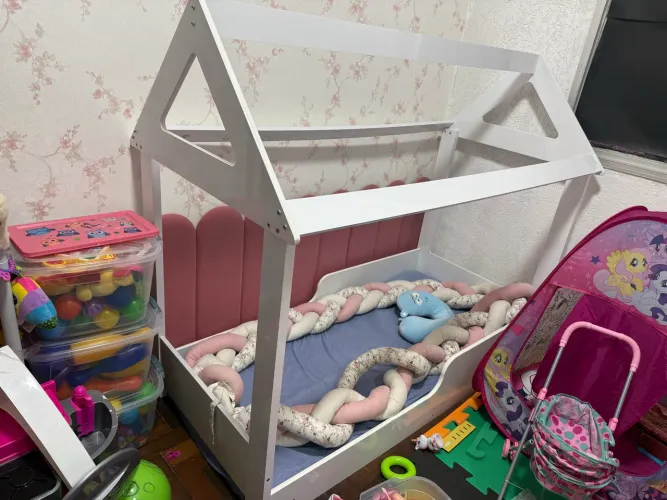 Cama infantil Montessoriana Casinha