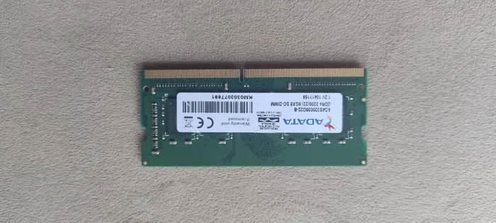 Memória ram ddr4 8 GB adata