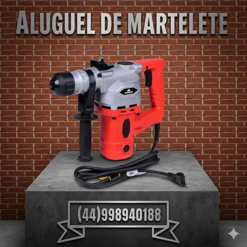 Aluguel de martelete