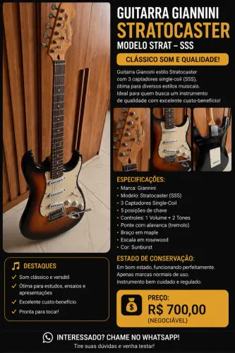 Vendo guitarra