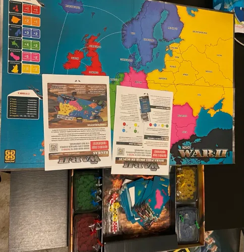 WAR II, Jogo de Tabuleiro 
