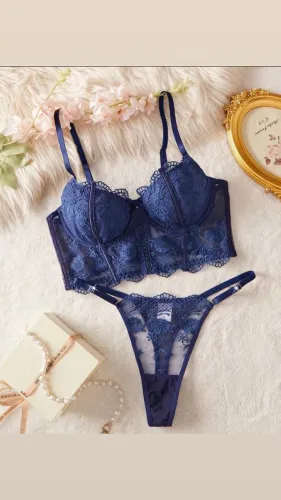 2 peças/Conjunto de Lingerie Romântica sexy ?
