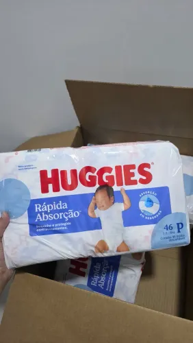 Fralda Huggies Tripla Proteção P - 46 fraldas