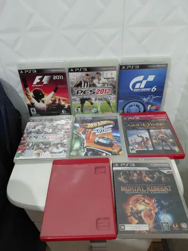 8 jogos de ps3 original