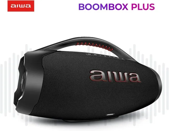 Vendo caixa som novinha 2 meses uso ,original bombox aiwa..
