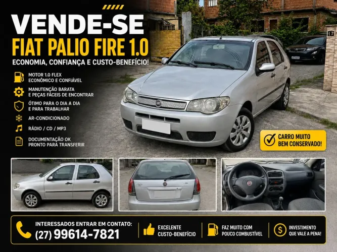 Fiat Palio 1.0/ Trofeo 1.0 Fire/ Fire Flex 4P 2009