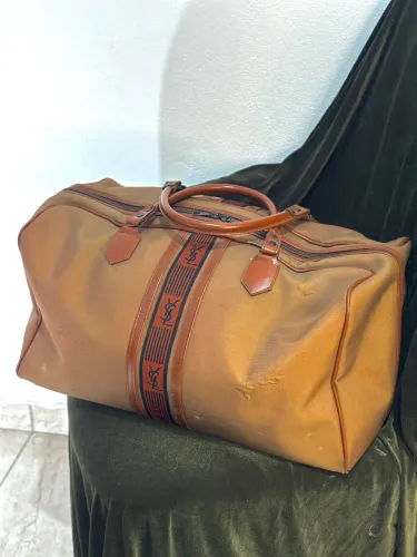 bolsa mala vintage ysl yves saint laurent