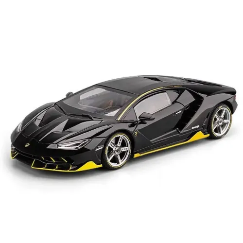 Lamborghini Centenario LP770-4 em Escala 1:18 Black Piano
