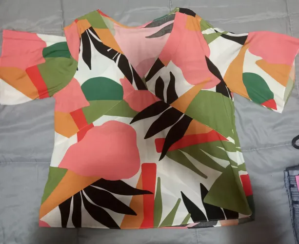 Blusa manga curta