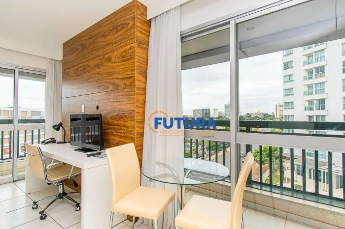 Flat 43 m² - Ed Vision Work e Live 100% Mobiliado