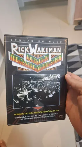 DVD RICK WAKEMAN- JORNADA CENTRO DA TERRA- LENDAS DO ROCK