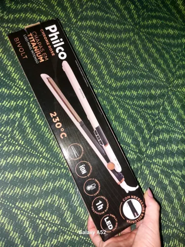 Prancha philco nova