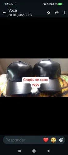 Chapéu de COURO