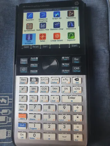 Calculadora científica HP prime.
