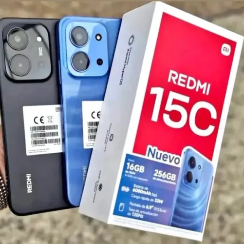 Redmi 15C 256GB Azul Entrega em Aparecida Senador Canedo e Trindade HOJE