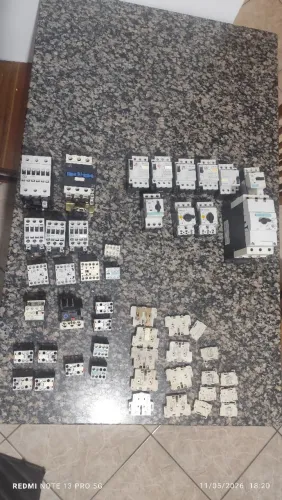 Lote de Peças para painel elétrico 