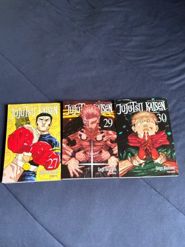 Jujutsu kaisen vols 27,29 e 30