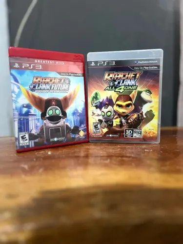 Ratchet and Clank (Dois jogos da franquia) para PS3.
