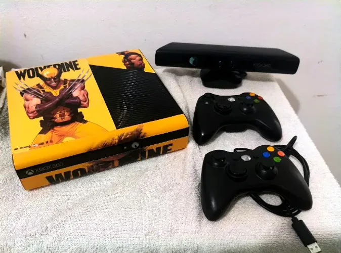 Xbox 360 Completo + de 300 Jogos - HD de 500gb - Ac cartão