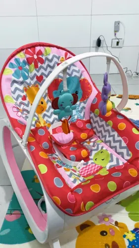 Repouseira de Balanço Fisher Price Cadeirinha de Bebê