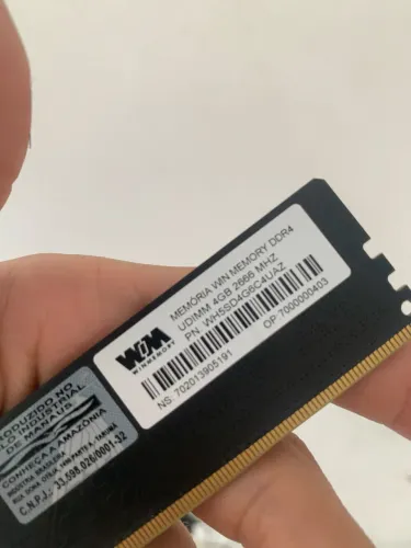 MEMÓRIA RAM DDR4 4gb 2666htz