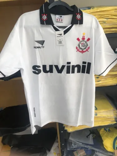 Camisa Corinthians branca SUVINIL