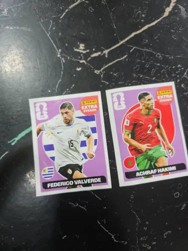 Vendo 4 Figurinhas Raras da copa do mundo 2026