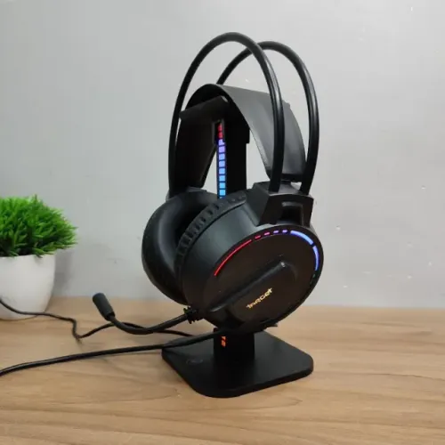 Headset Gamer TGT B33 Rainbow - Potência sonora e visual gamer de impacto