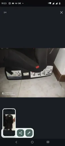 Cadeira de segurança para criança automotiva 