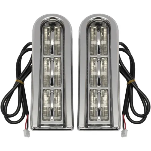 Kit Sinaleira Traseira Led Cromado - Harley Davidson Ultra HogWorkz 