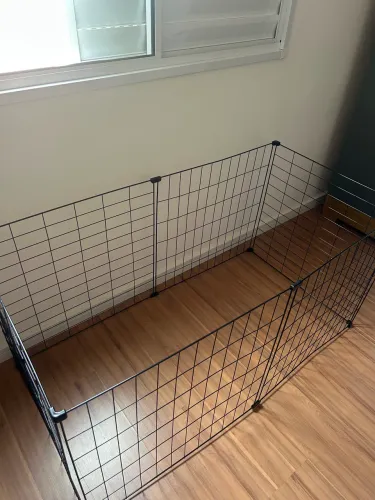 Cercado Pet Modular para Cachorro/Gato - 6 Telas 60x60 cm + Conectivos - Excelente Estado