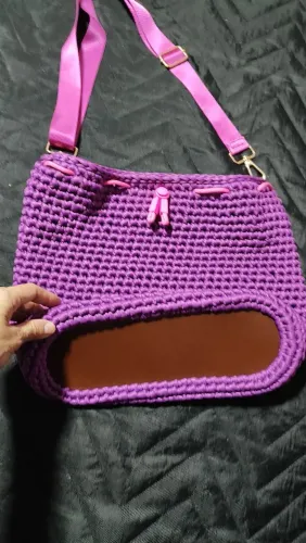 Bolsa crochê