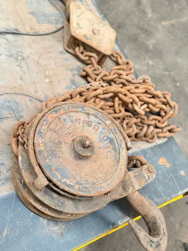 Talha manual de corrente 5ton(Aprox)